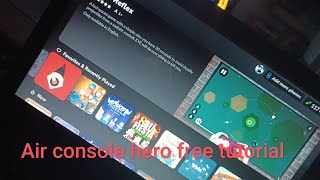 Air console hero free tutorial 20%