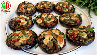 Everyone fell in love with these simple and delicious eggplants! Easy recipe to make at home!