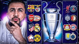 CHAMPIONS LEAGUE KNOCKOUT DRAW REACTION!