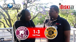 Swallows FC 1-3 Kaizer Chiefs | Baccus Made The Difference | Junior Khanye