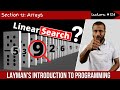 12.4 Linear search algorithm in an array | Complete C programming course | Sunil Dhimal