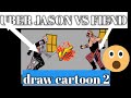 Uber jason vs fiend (bray wyatt) draw cartoon 2 | by tm | TM UNiverse