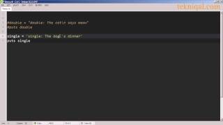 String Delimiters in Ruby - tekniqal.com