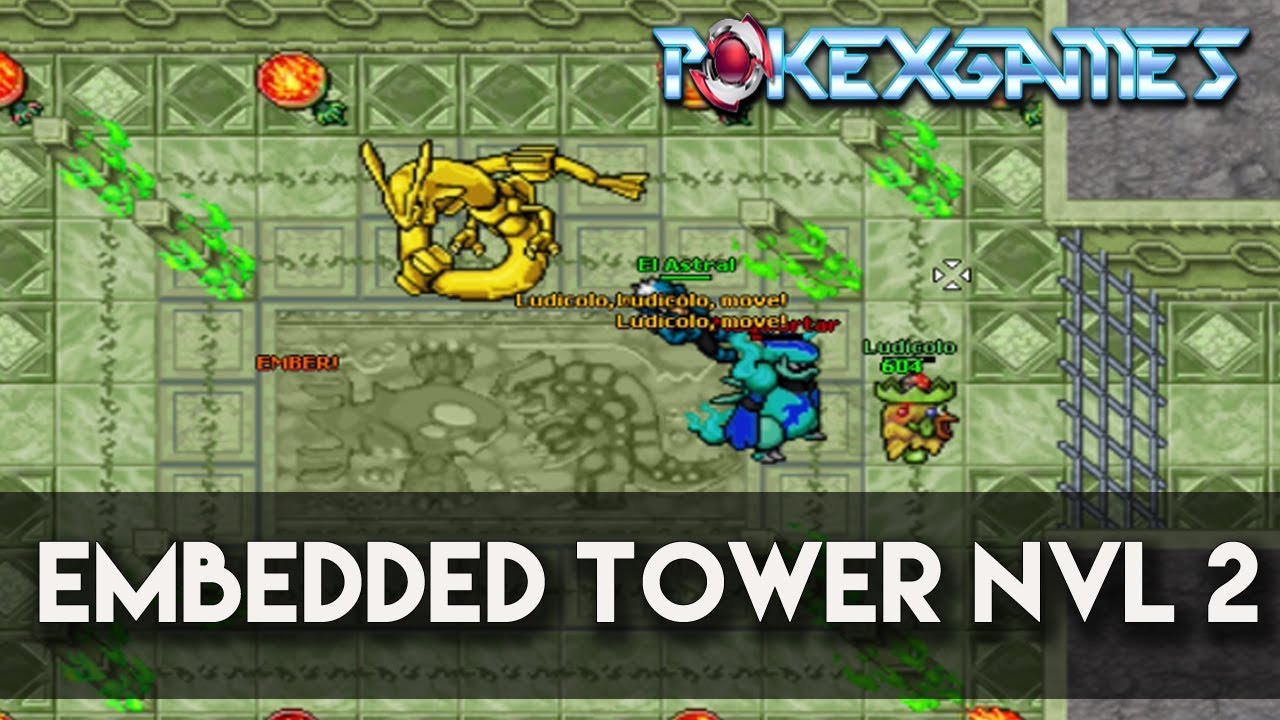 POKEXGAMES | EMBEDDED TOWER NVL 2! (GUÍA) - YouTube