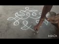 7 - 1 Straight Dots sikku kolam