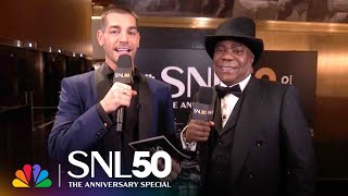 Tracy Morgan at the SNL50 Red Carpet | NBC