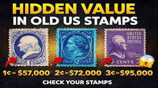 Uncovering Hidden Value in Old Stamps | 1¢, 2¢ & 3¢ Stamps Worth Up to $95,000