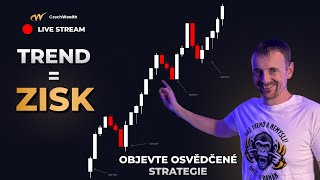 📈 Trend Is Your Friend, aneb jak chytit trend a vydělat na něm | 🔴 Livestream | Ludvík Turek