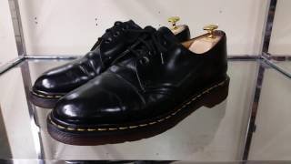 イングランド製【Dr.Martens】３アイレットシューズ3 EYELET SHOE MADE IN ENGLAND マーチン