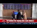 İstanbul da uçuşlara kar engeli seferler iptal edildi a haber