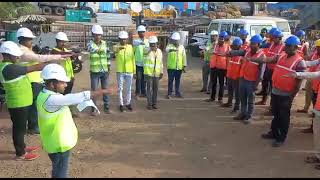 Safety is becoming something of a culture at Raj Path Infracon. Location: Project PN42, Camp Belanki