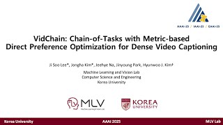 [AAAI 2025] VidChain: Chain-of-Tasks with Metric-based Direct Preference Optimization for DVC