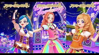 DCDアイカツオンパレード！ドリームストーリー1弾　ノエル ＆ マリア ＆ そらで「トワイライトエトランゼ」☆5(とてもむずかしい)＋アンコール