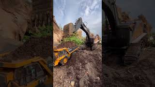 Excavator RC Huina 1592 With Remote Control Dump Truck  DIGGER Is BETTER Than You Think