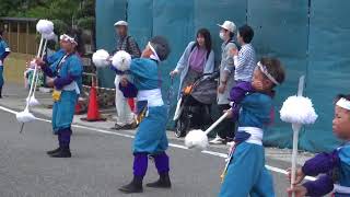 2018年　和歌山・加太春日神社　えび祭り④　鬼舞＆薙刀