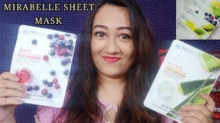 Trying Mirabelle Korea Berries Fairness Facial Mask | Get Fresh, Glowing \u0026 Radiant Skin Instantly.