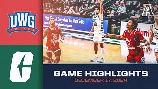 Game Highlights: West Georgia vs. Charlotte (Dec. 17, 2024)