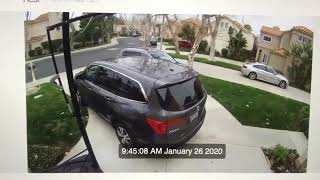 Google Nest Camera Video Moments Before Kobe Bryant Helicopter Crash Audio