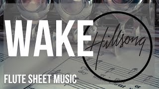 Flute Sheet Music: How to play Wake by Hillsong