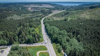 Roundabout at SR104 and SR19
