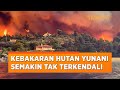 Kebakaran Hutan di Yunani Meluas Hingga ke Pemukiman Penduduk