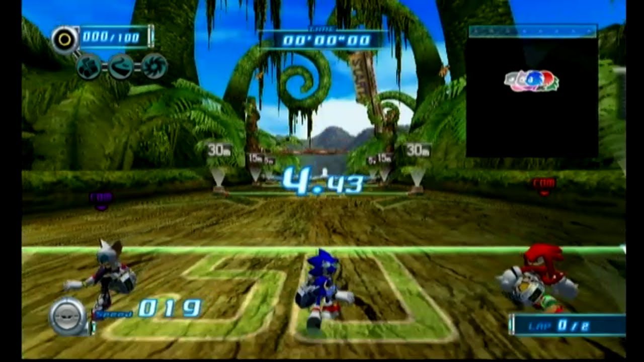 Quick Play On: Sonic Riders: Zero Gravity (Wii) - YouTube