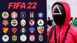 TAKIMLARLA SQUID GAME OYNAMAK // FIFA 22