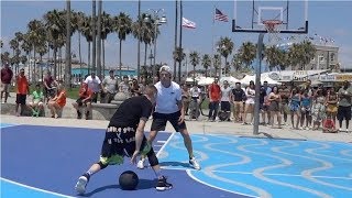 The Professor and Bone Collector Taking ANKLES at Venice Beach. EPIC Scenery