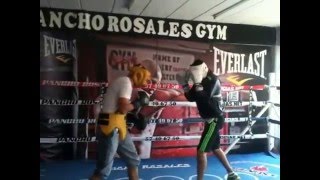 BOXEO DE VERDAD EN UN GIMNASIO DE BOX DE VERDAD PANCHO ROSALES GYM