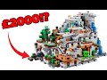 Why Is The Lego Minecraft Mountain Cave SO EXPENSIVE!?