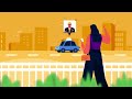 taxi booking animation in after effects 2d character rigging with duik angela rahul2dartist