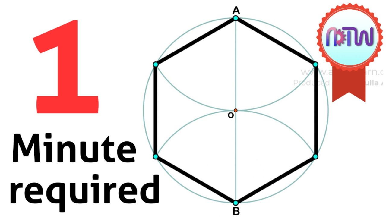 Draw A Circle Hexagon At Nicholas Flower Blog