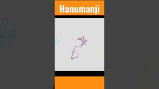 Hanuman jayanti status🔥🔥 Hanuman ji drawing using python#shorts#programming #code#hanumanstatus