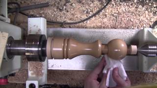 Turning a Wooden Pepper Mill