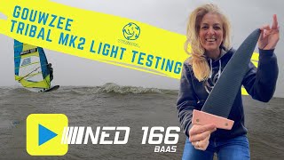 Gouwzee Windsurfing | Tribal MK2 Light Fin Testing