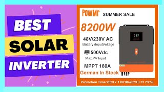 Best 4KW 8KW 48V Solar Inverter