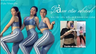 AEROBIC BÀI 45 : 40phút giảm cân nhanh / eo thon bụng nhỏ / săn chắc thân dưới