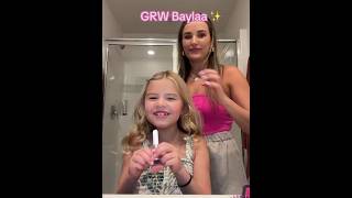 Little Baylaa 🥹 ✨ does a GRWM