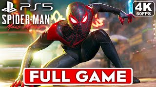 SPIDER-MAN MILES MORALES Gameplay Walkthrough Part 1 FULL GAME 4K 60FPS PS5 - No Commentary