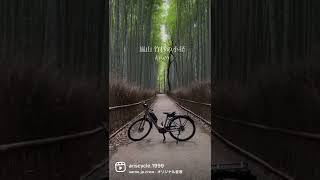 【京都 嵐山】自転車でぶらり旅 竹林の小径 Cycling in Kyoto Arashiyama