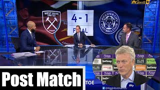 West Ham vs Leicester 4-1 Post Match Reactions 🔥 Antonio Brace & West Ham Top Of The League