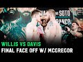 Oscar Willis vs. Ben Davis Final BKFC Face Off (Ft. Conor McGregor)