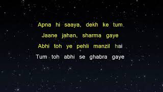 Sanam - O Mere Dil Ke Chain (Karaoke Version)
