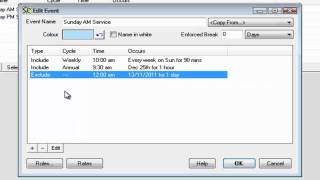 04 Smartroster tutorial: Define Events