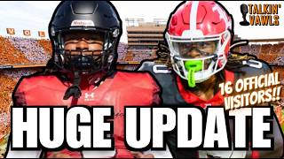 Huge Recruiting Update | 16 Official Visitors | Tennessee Vols Football
