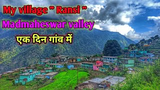 एक दिन गांव में || My Village \