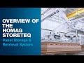 Overview of the HOMAG STORETEQ Panel Storage and Retrieval System