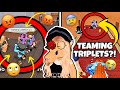 ❗️MM2 FUNNY MOMENTS❗️🤪 (TEAMING TRIPLETS 😰)