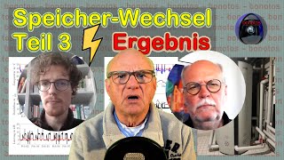 Speicher Wechsel Teil 3