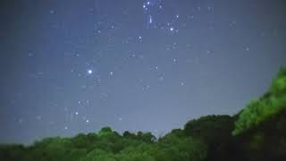 定点タイムラプス1122@広島県大崎上島（おおさきかみじま）1:40〜5:20南の夜空★☁